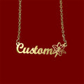 Custom Lily Name Necklace