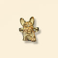 Gold Frenchie Ring