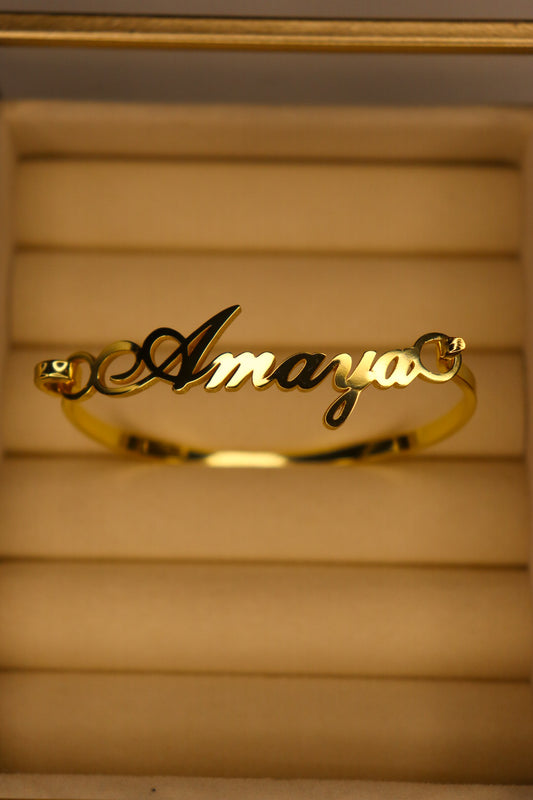 Classic Custom Name Bangle