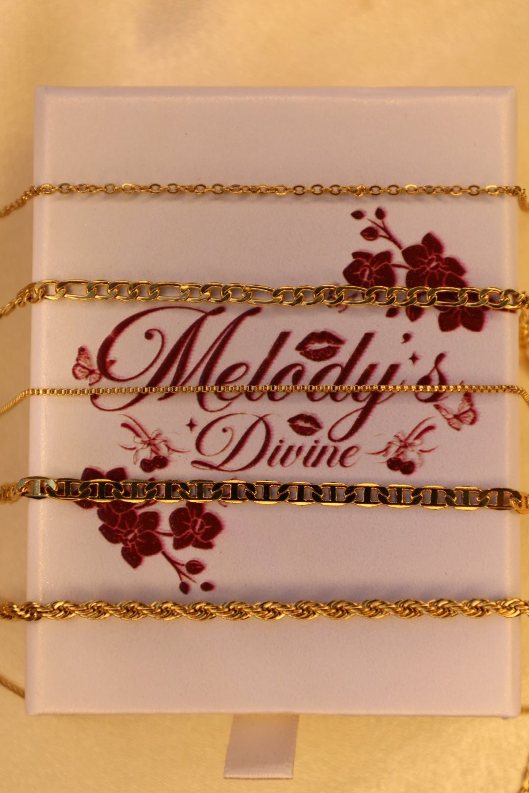 Triple Heart Name Necklace