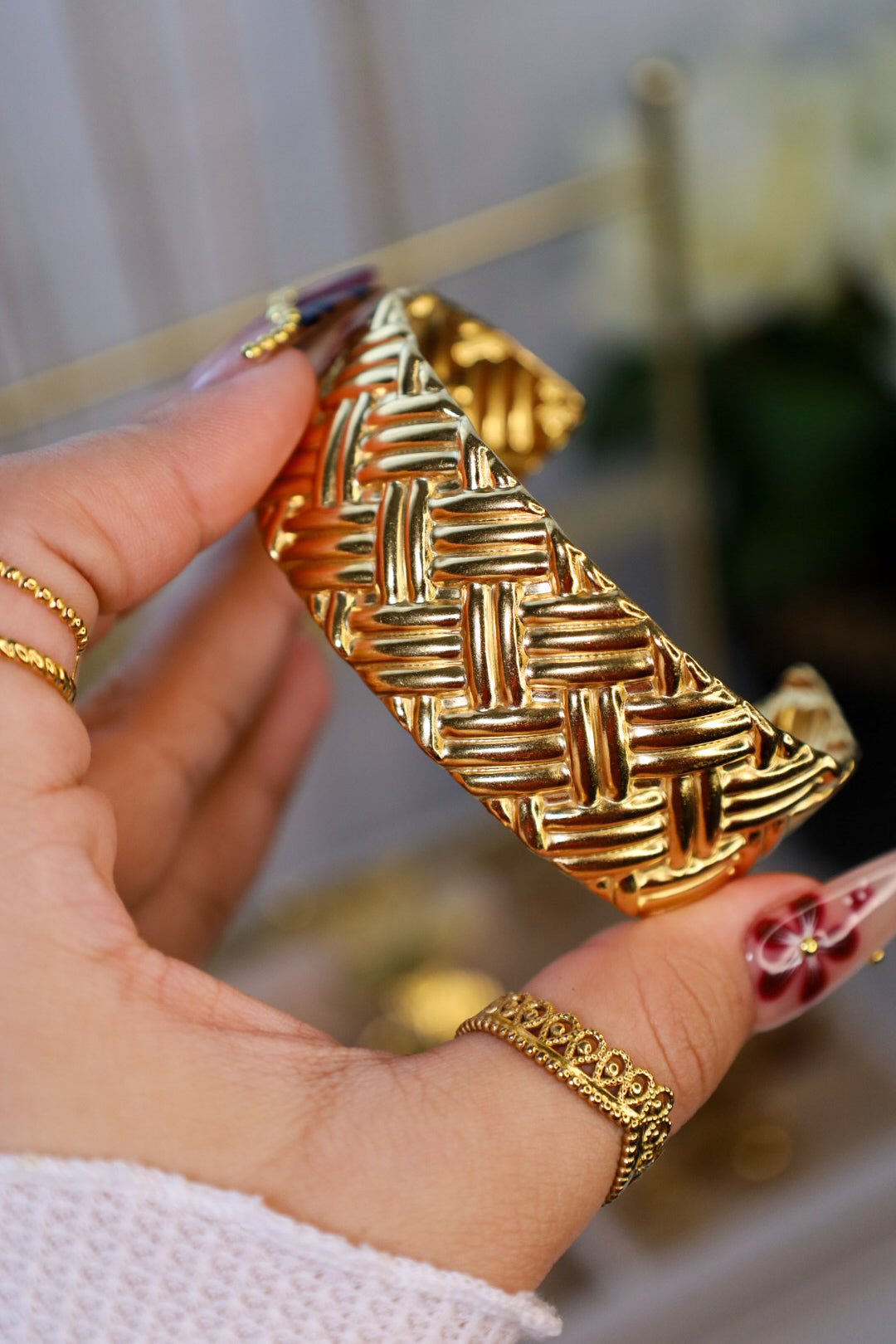 Heavenly Terra Cuff Bracelet