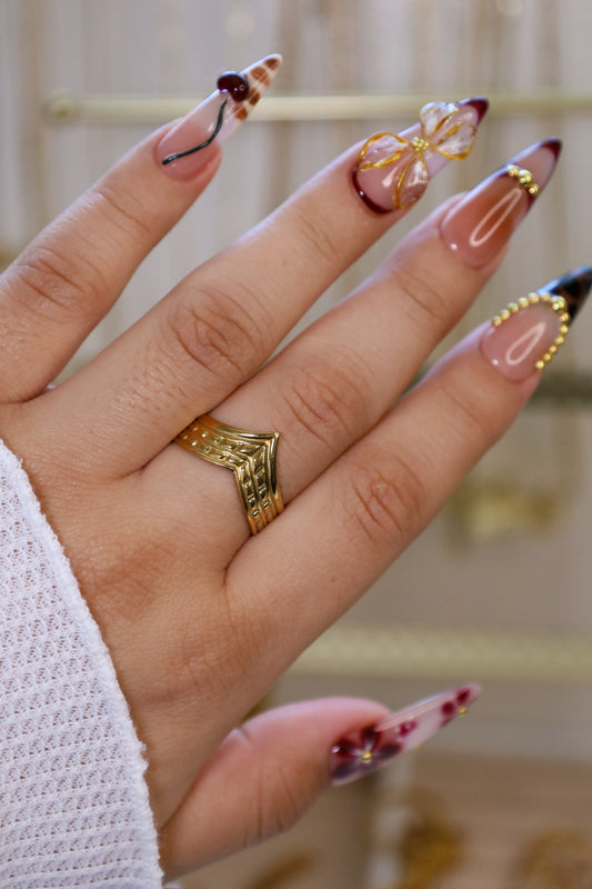 Athena Crest Ring