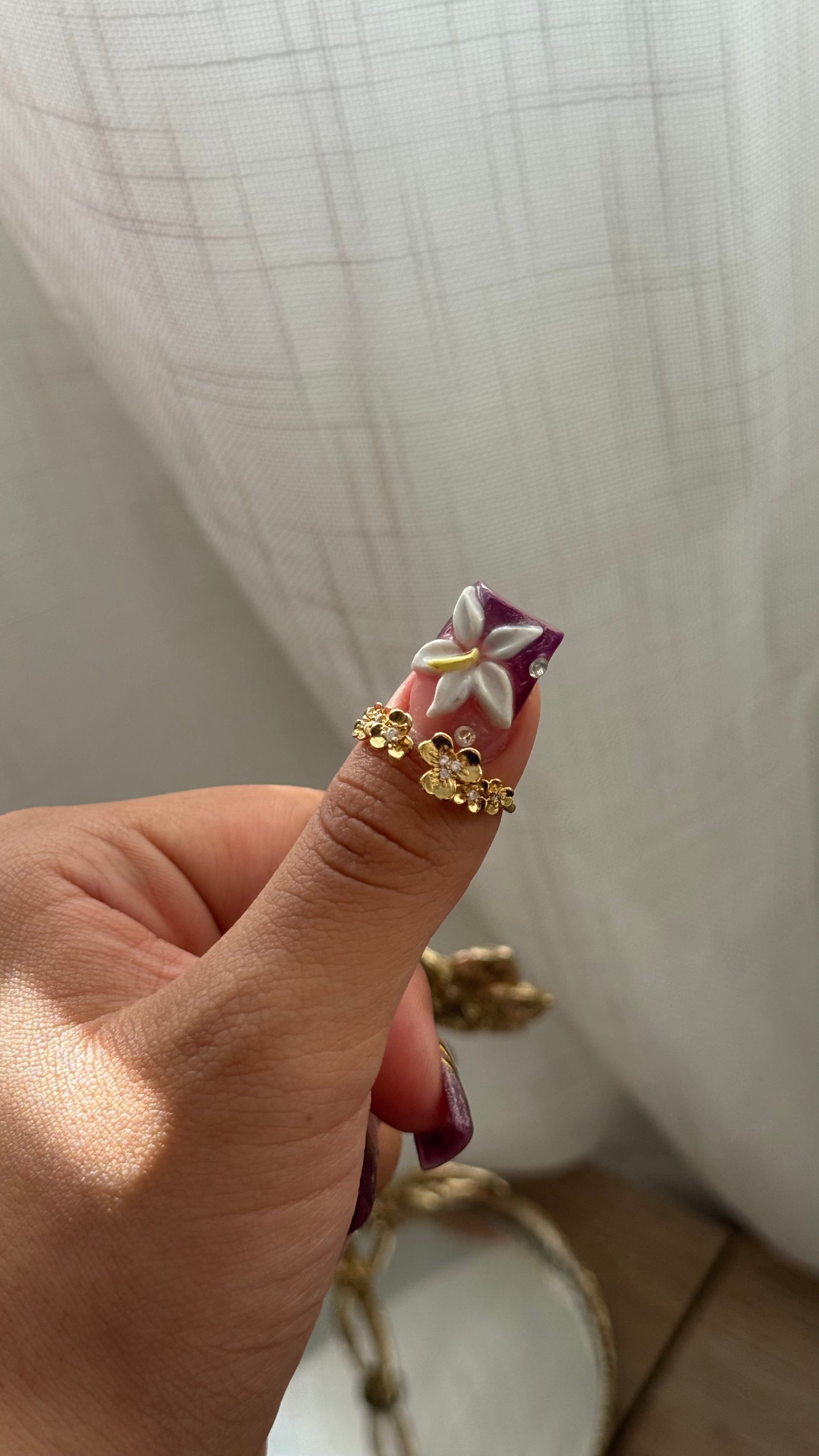 Flower Band Ring