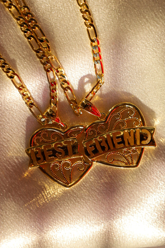 “Bestfriend” breakable necklace set