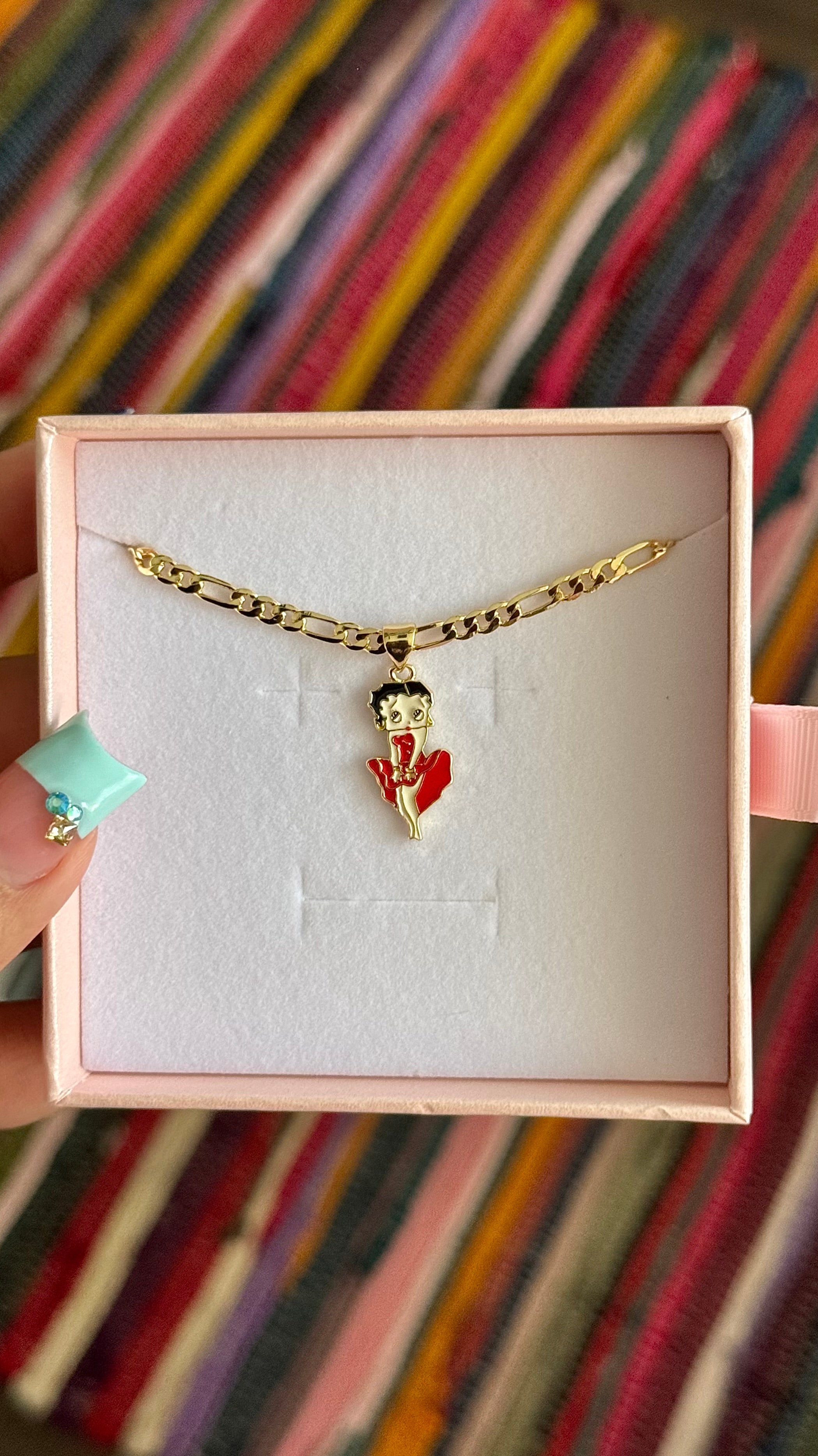 Flirty Betty Boop Necklace