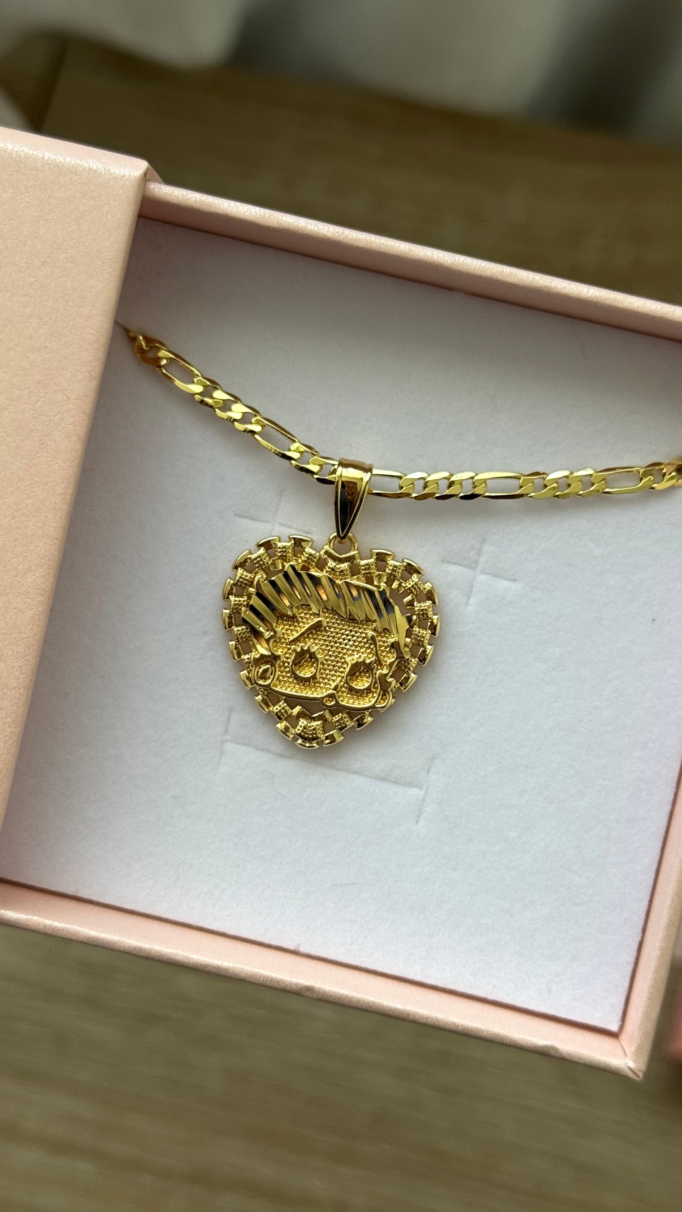 Betty Boop Heart Rolex Necklace