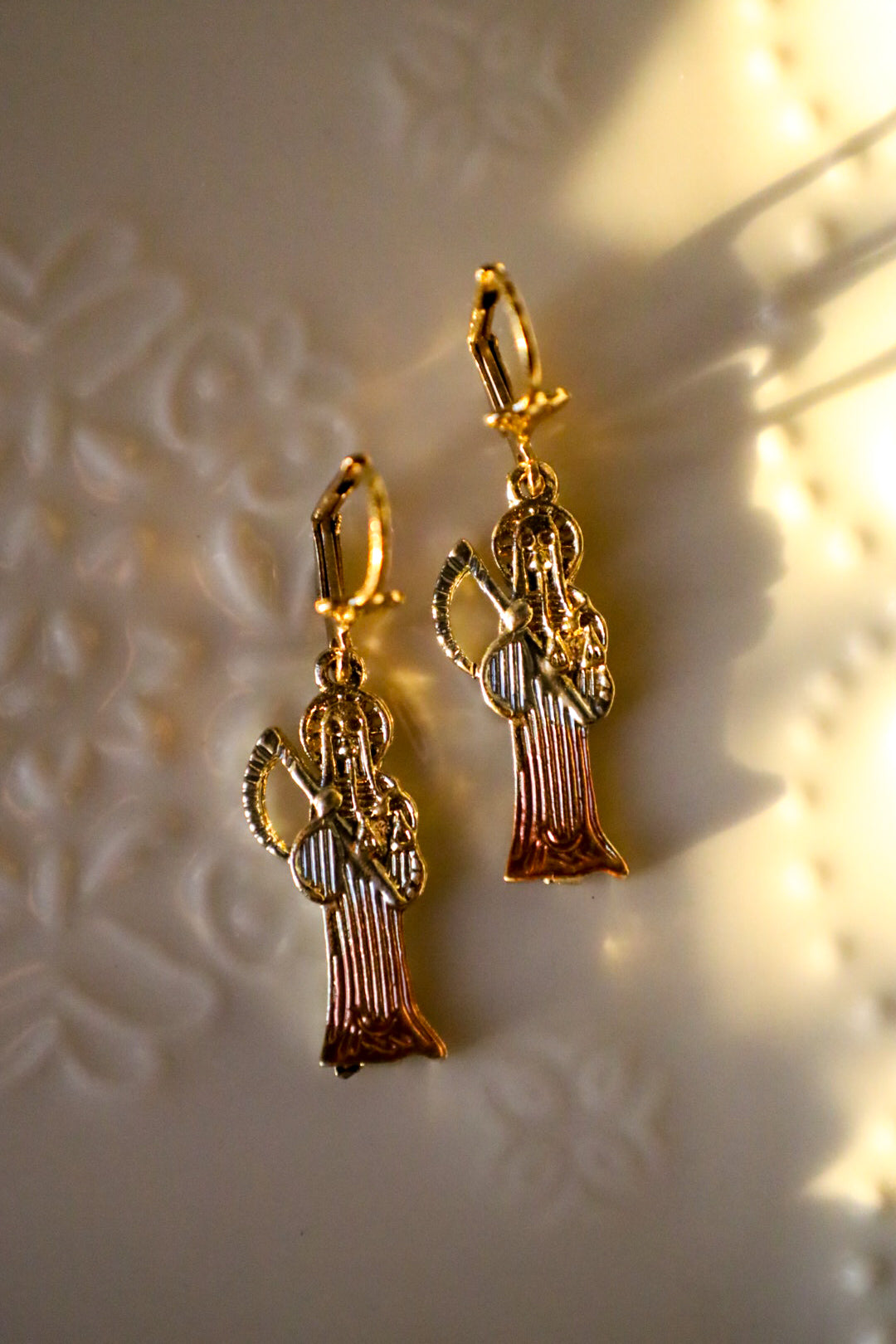 Santa Muerte earrings