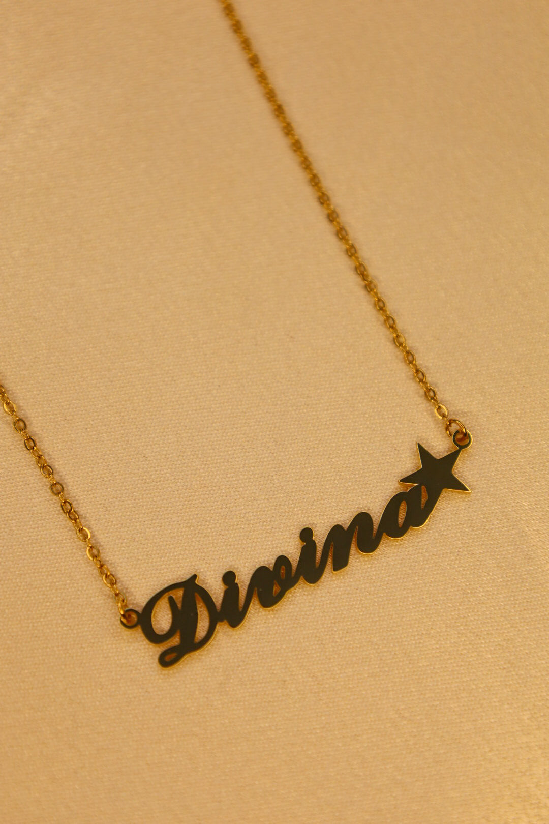 Custom Star Name Necklace