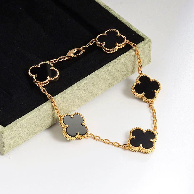 Black clover bracelet