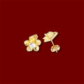 Plumeria Earrings