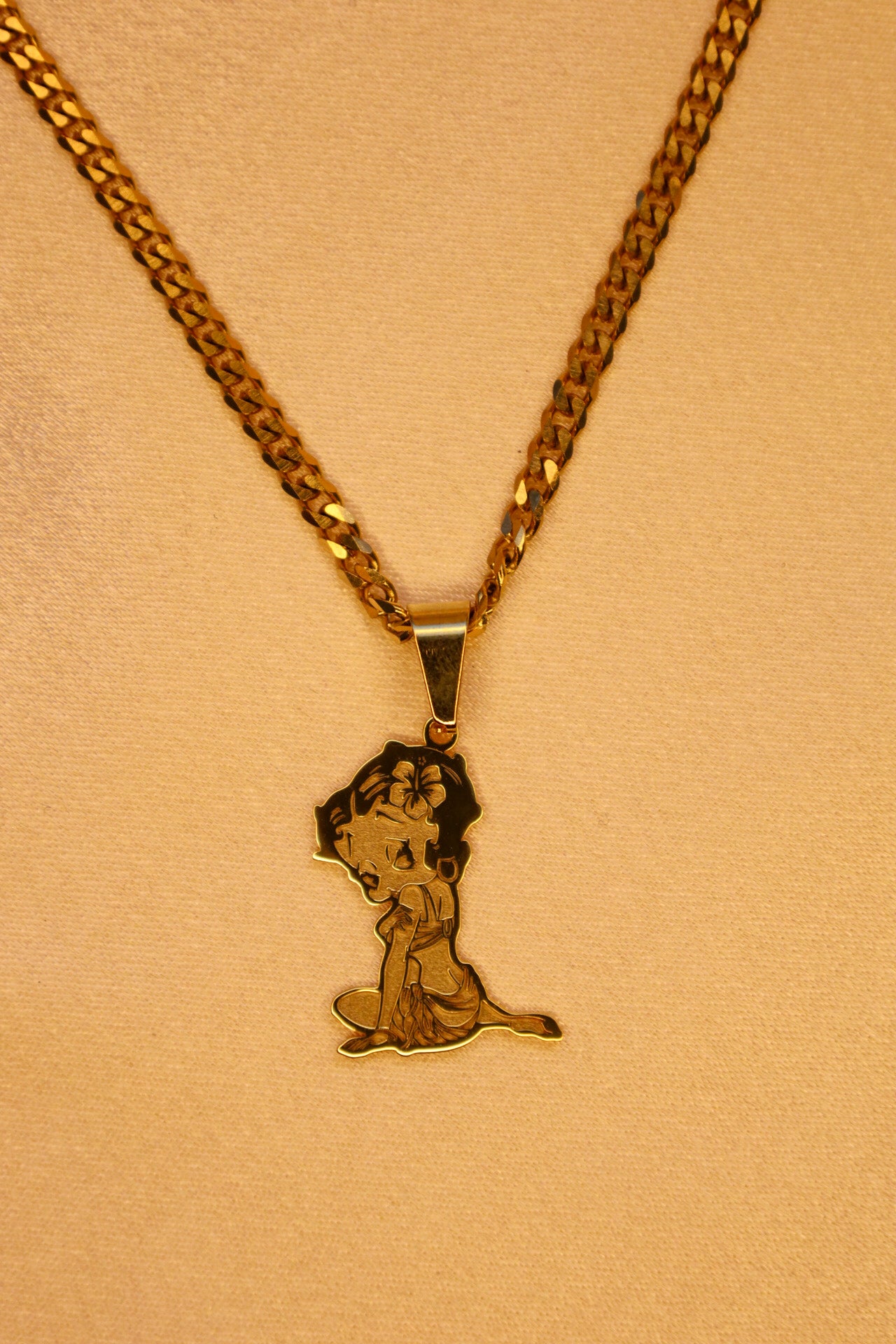 Divine Tropic Betty Boop Necklace