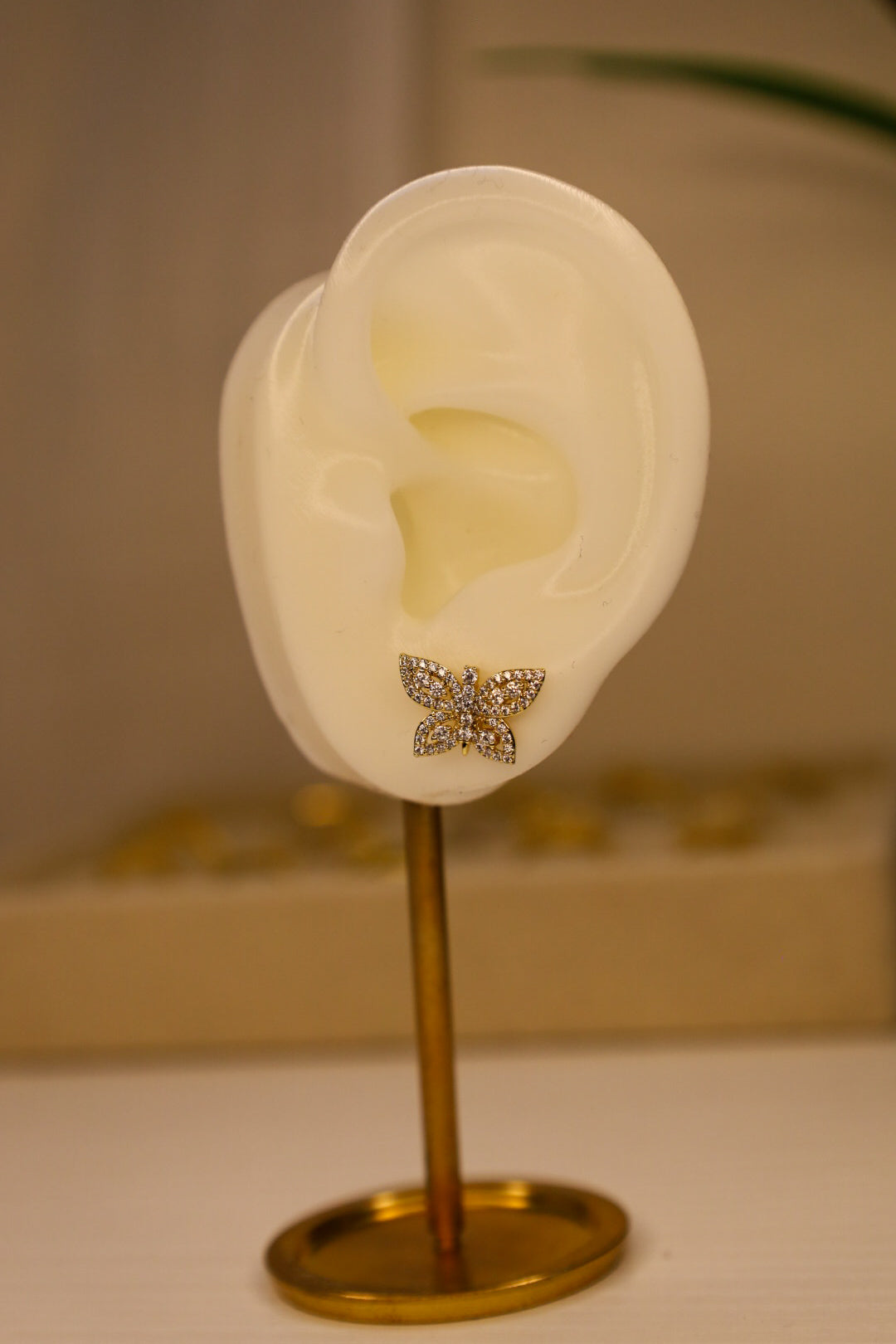 Icy Butterfly Earrings