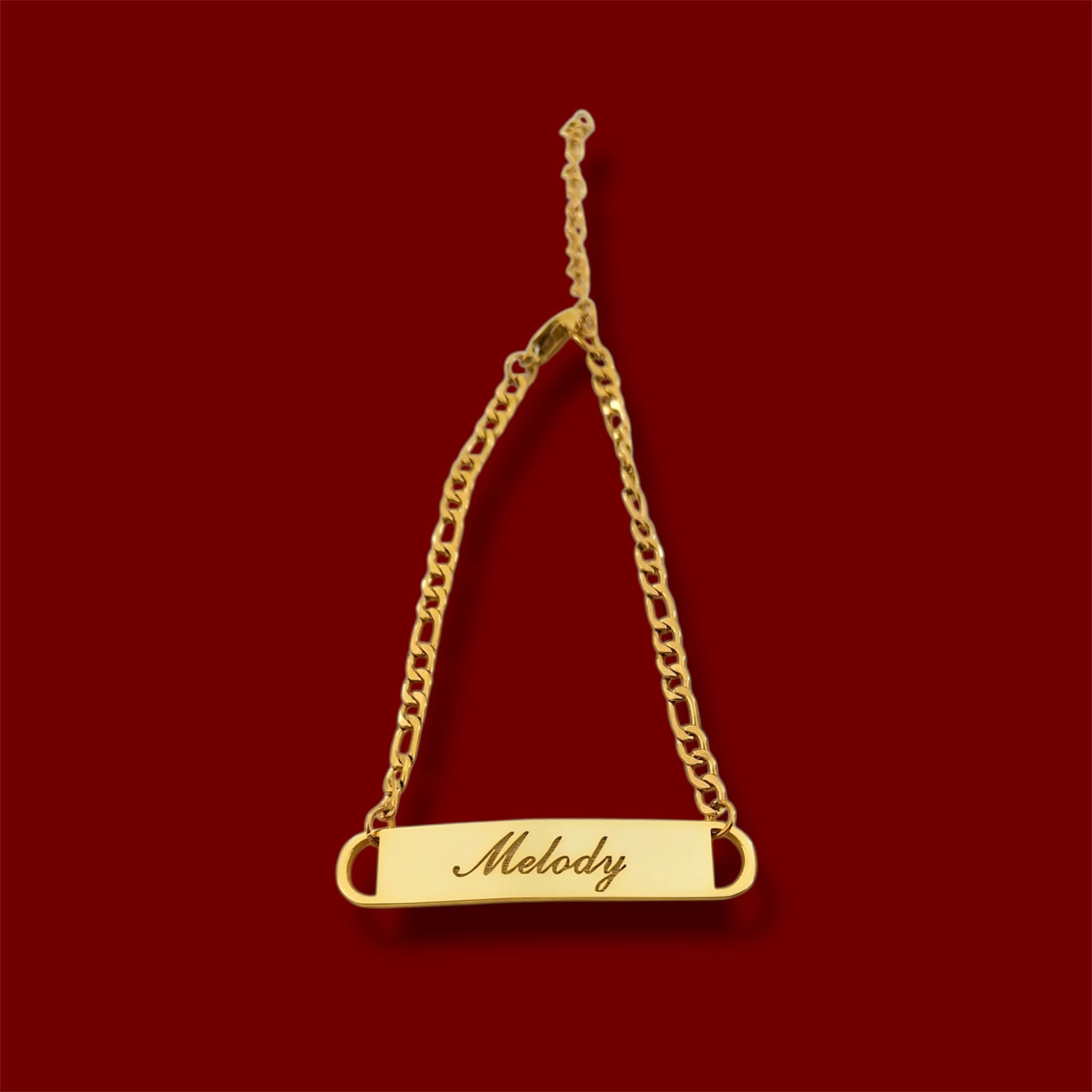 Custom Engraved Name Bracelet