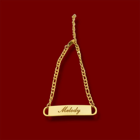 Custom Engraved Name Bracelet