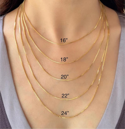 Simple custom name necklace