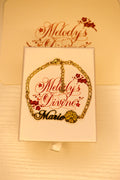 Custom Strawberry Shortcake Name Bracelet (Vintage Inspired)