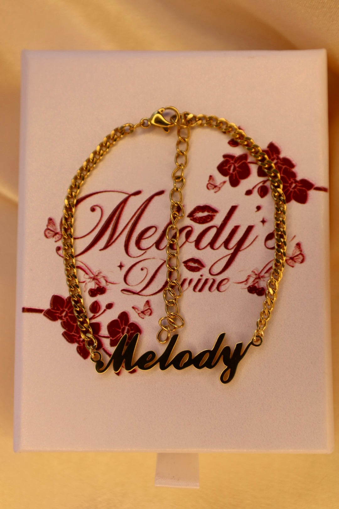 Custom name bracelet