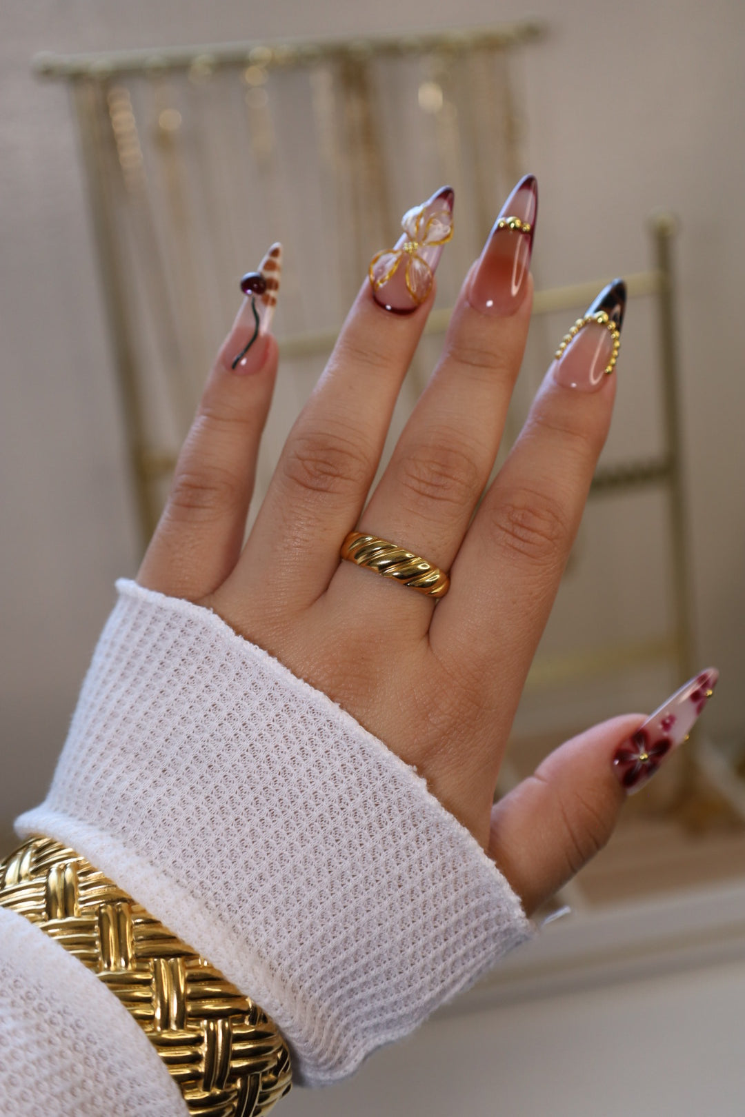 Golden Band Ring