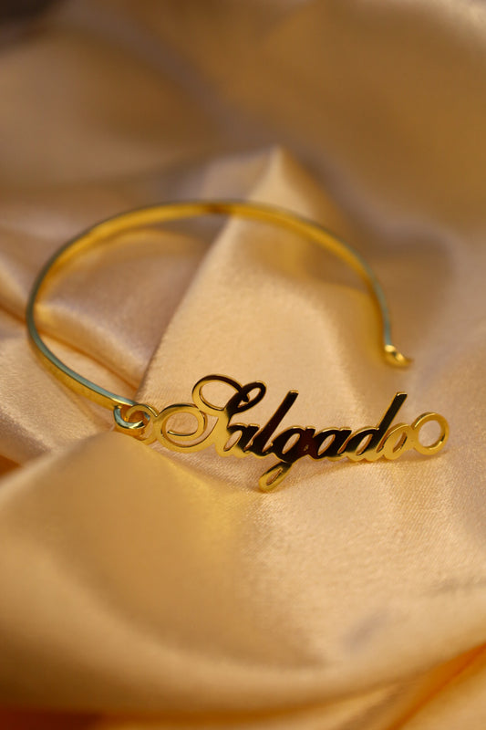 Classic Custom Name Bangle