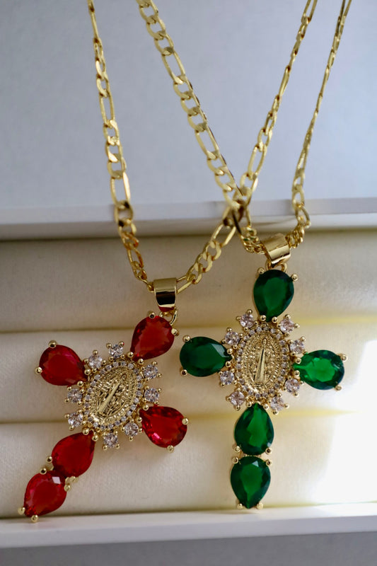 San Benito Cross Necklace