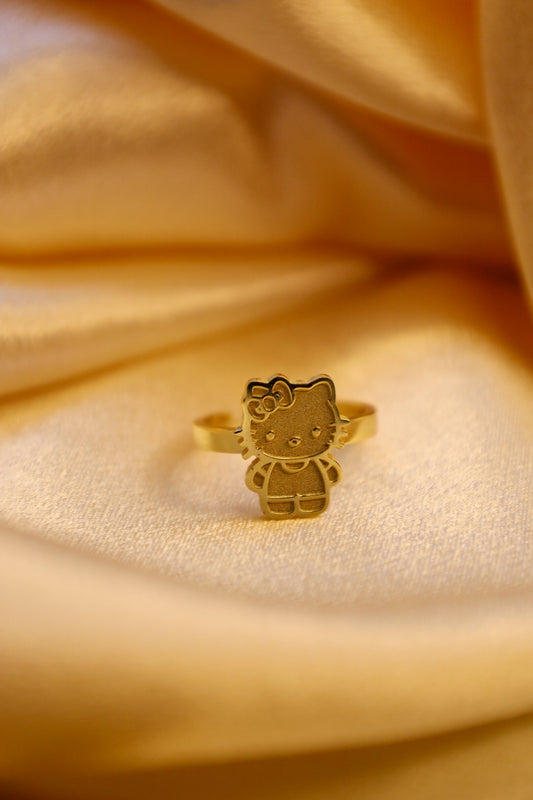 Hello kitty full body ring