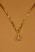 Sparkling Weed Necklace