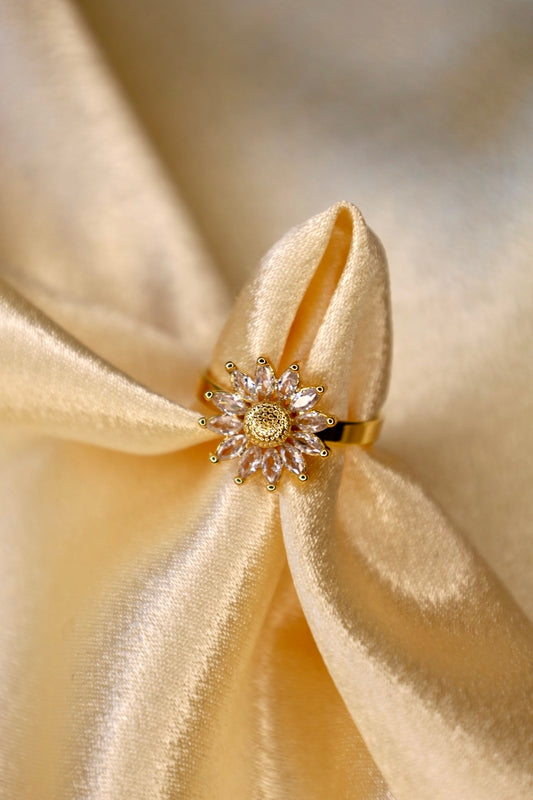 Sunflower ring