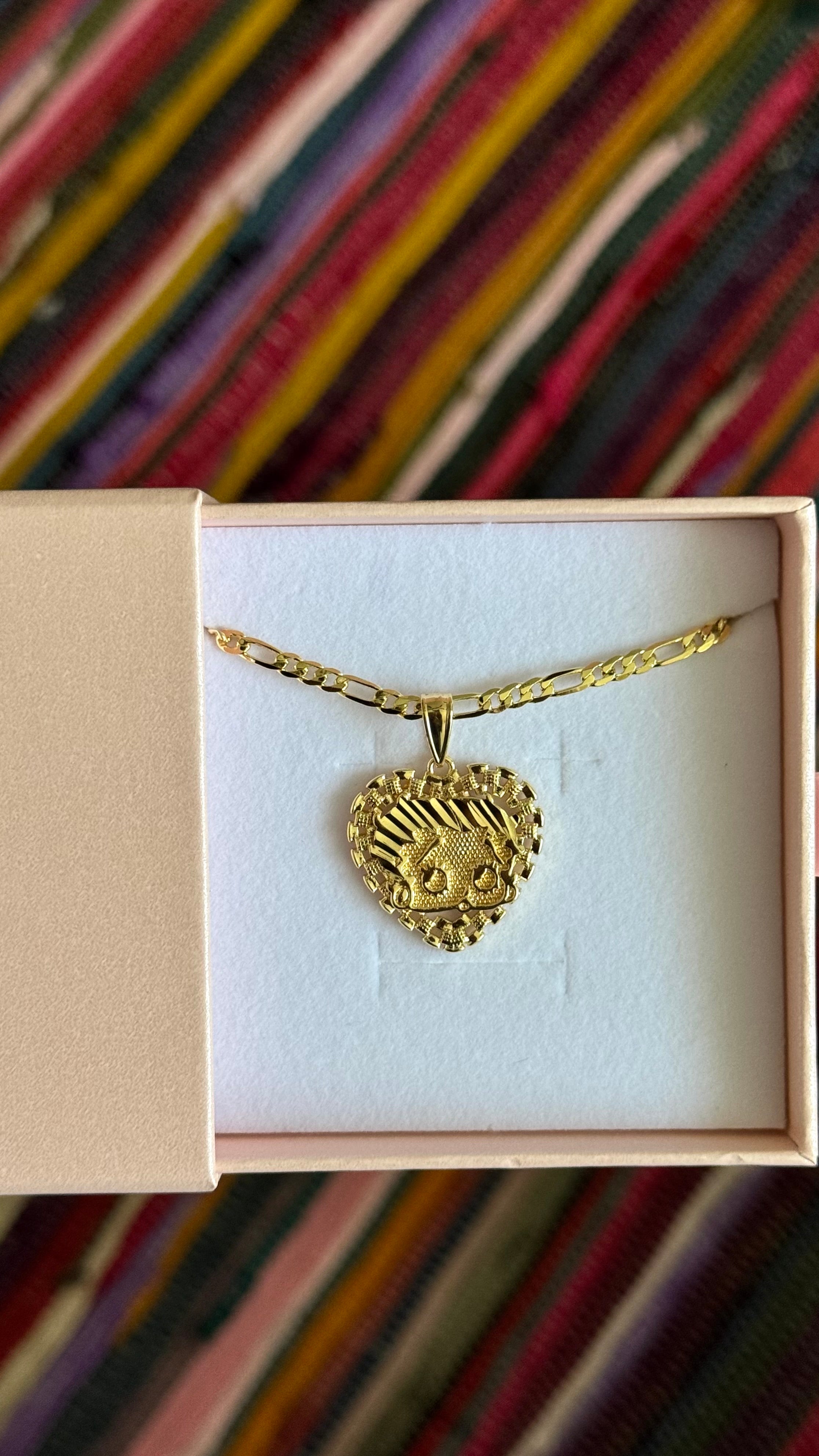 Betty Boop Heart Rolex Necklace