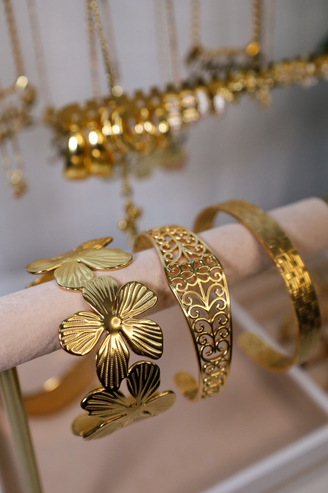 Earthly Halo Cuff Bracelet