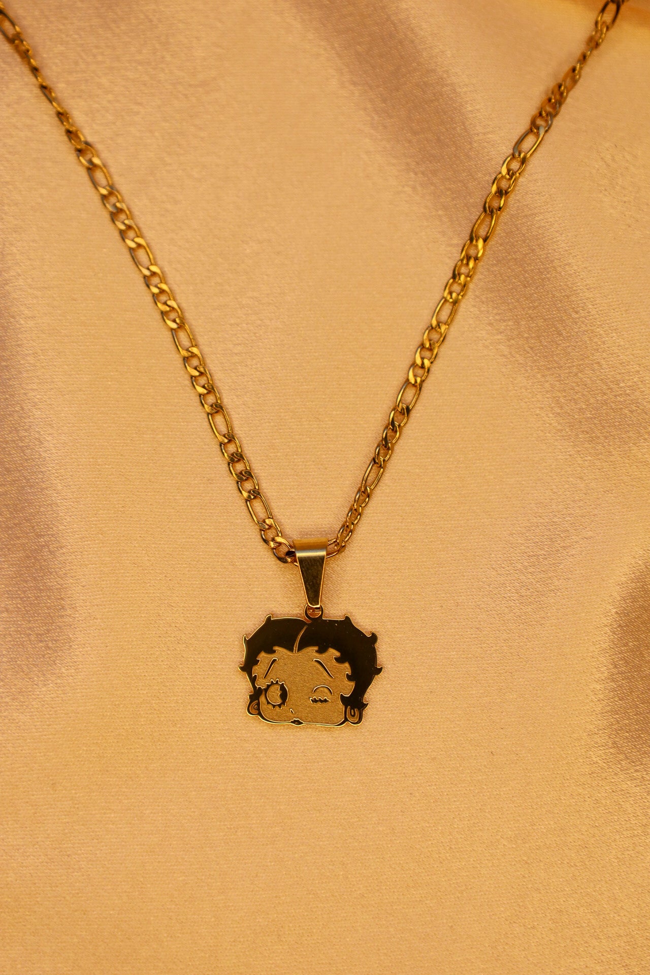 Betty Boop Wink Necklace