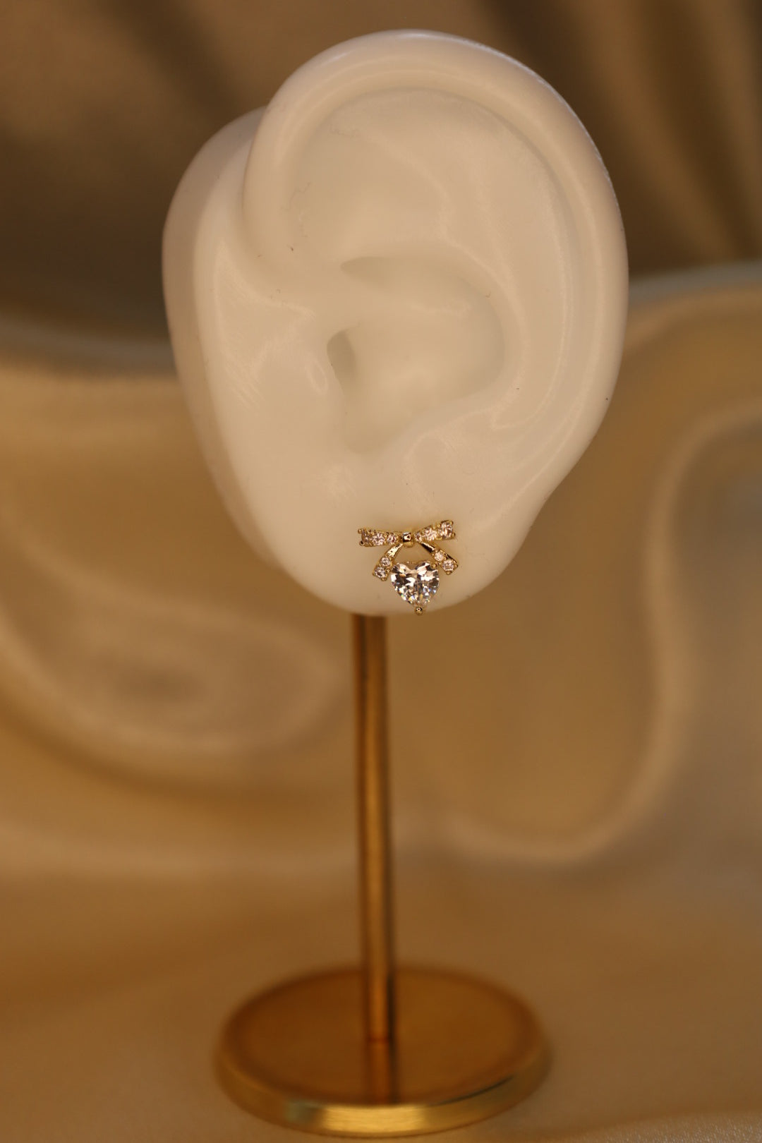 “Darling” bow earrings