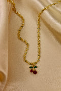 “Cherry girl” necklace