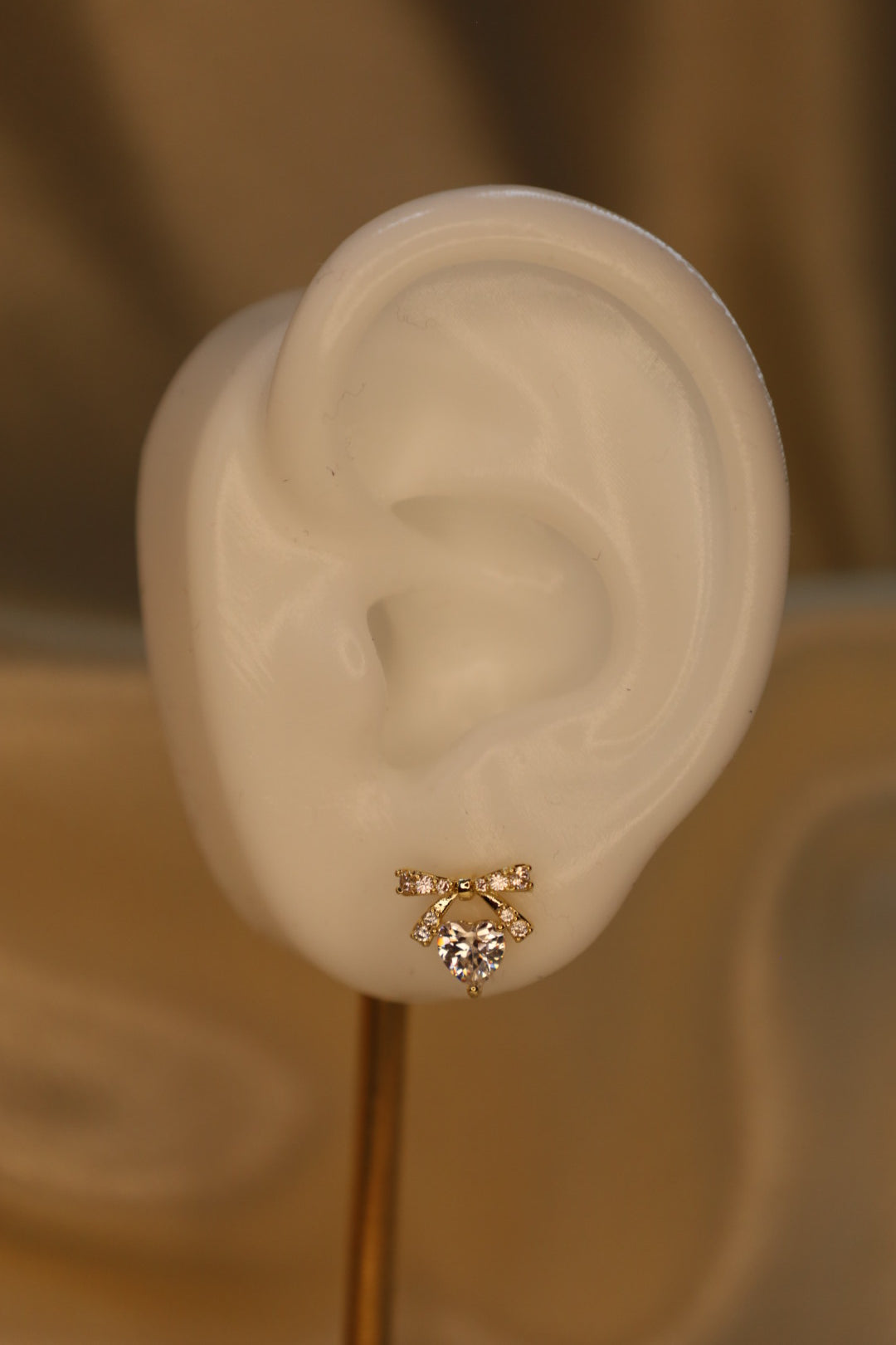 “Darling” bow earrings