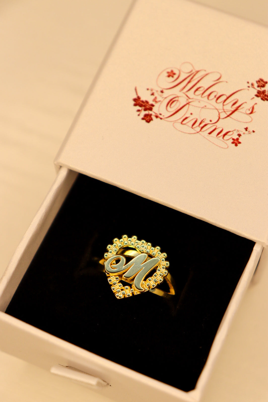 Divine Heart Initial Ring