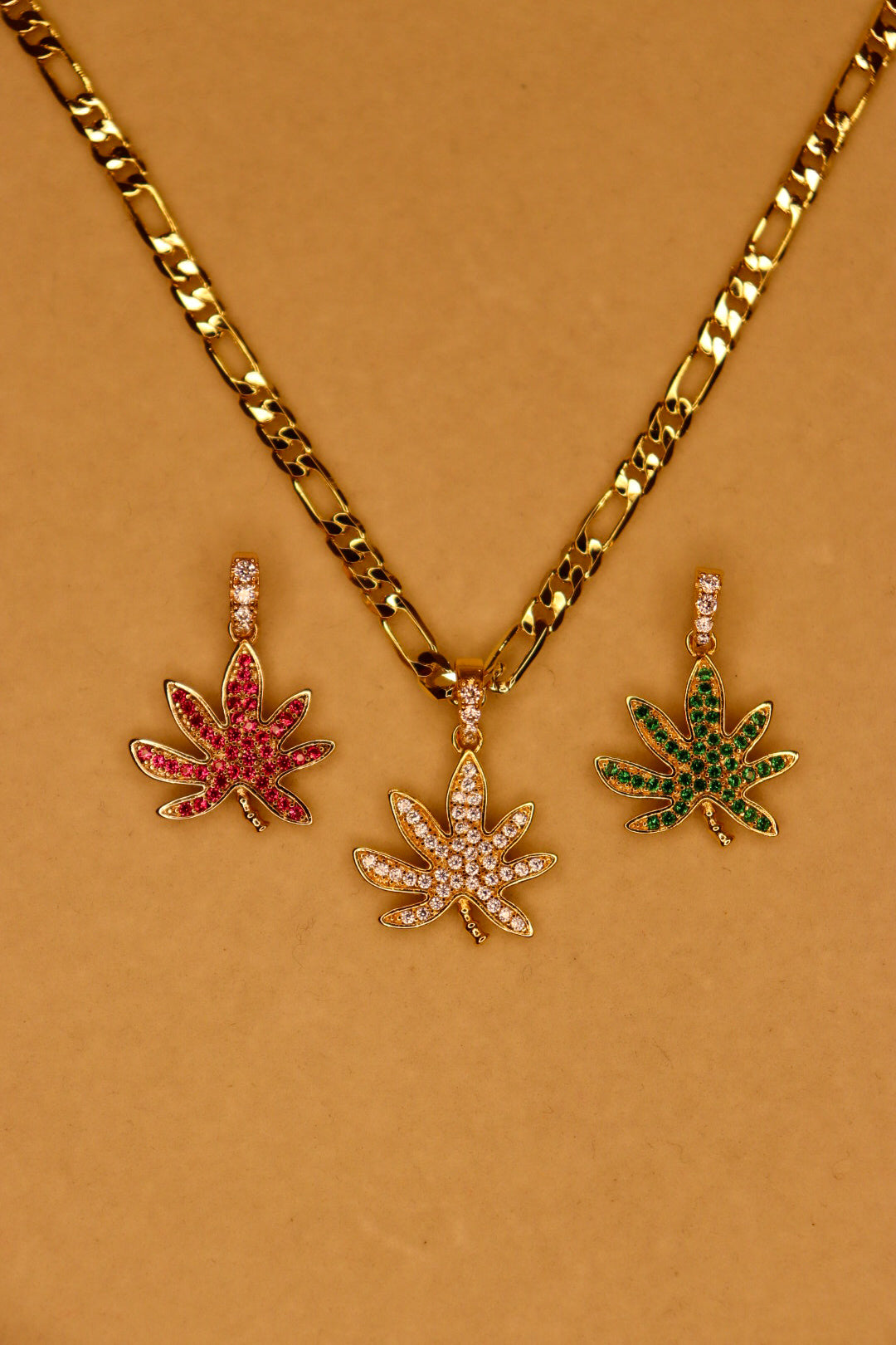 Sparkling Weed Necklace