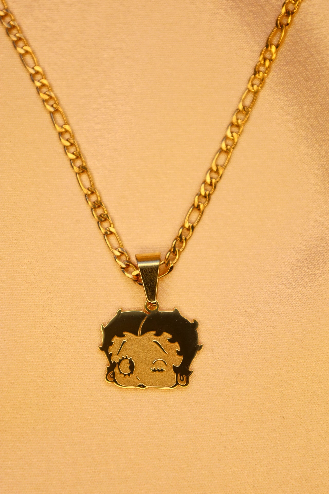 Betty Boop Wink Necklace