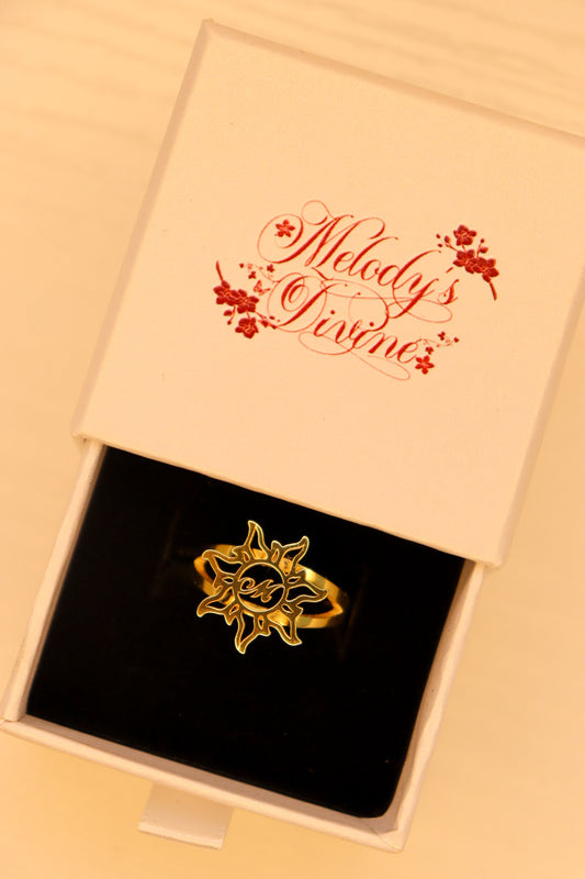 Rapunzel Initial Ring