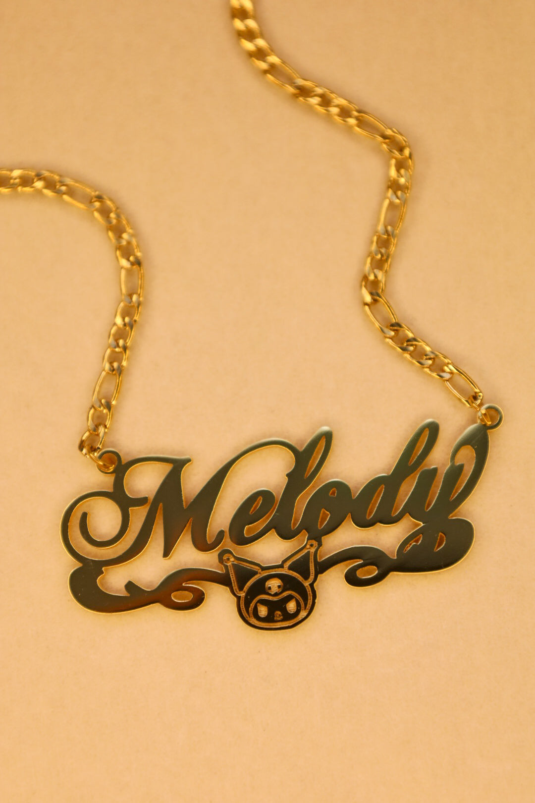 Kuromi Custom Name Necklace