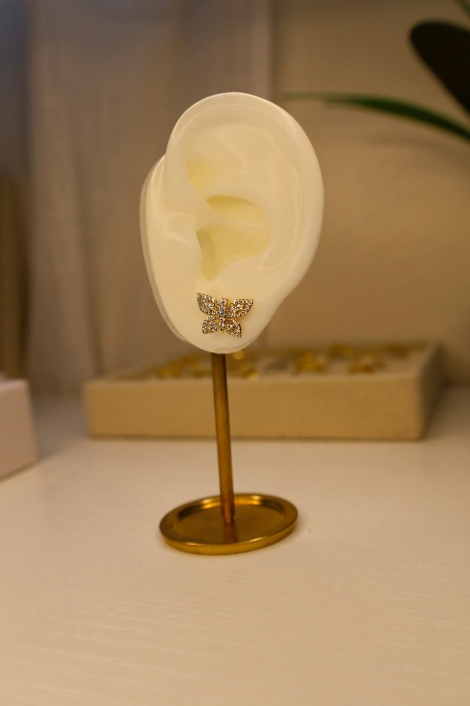 Icy Butterfly Earrings