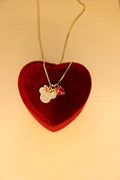 Minnie X Heart Necklace