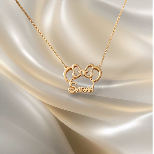Minnie Custom Name Necklace