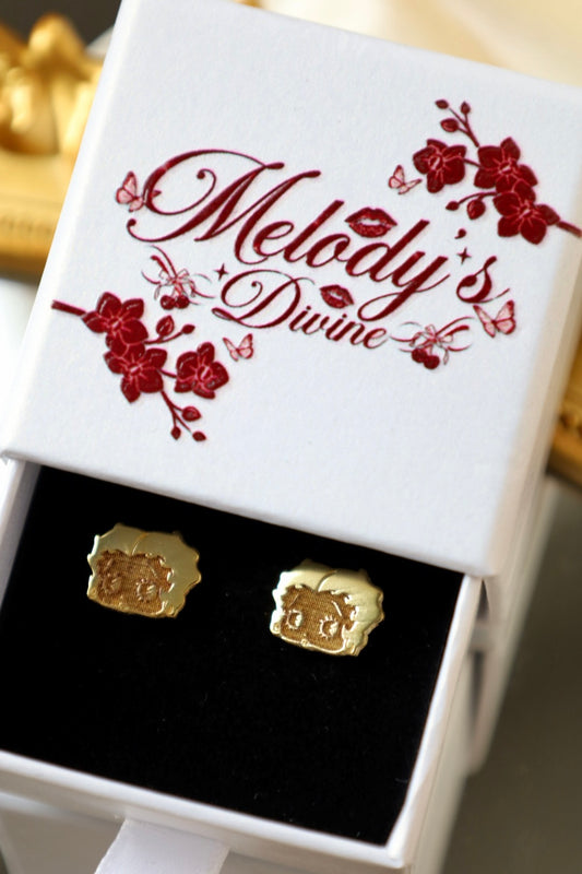 Betty Boop Nugget Earrings
