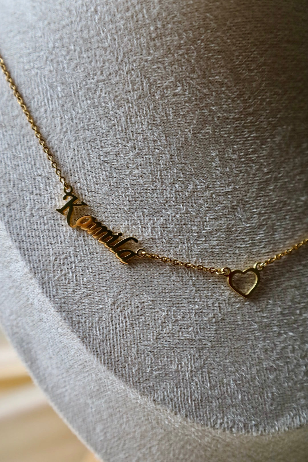 Double name necklace