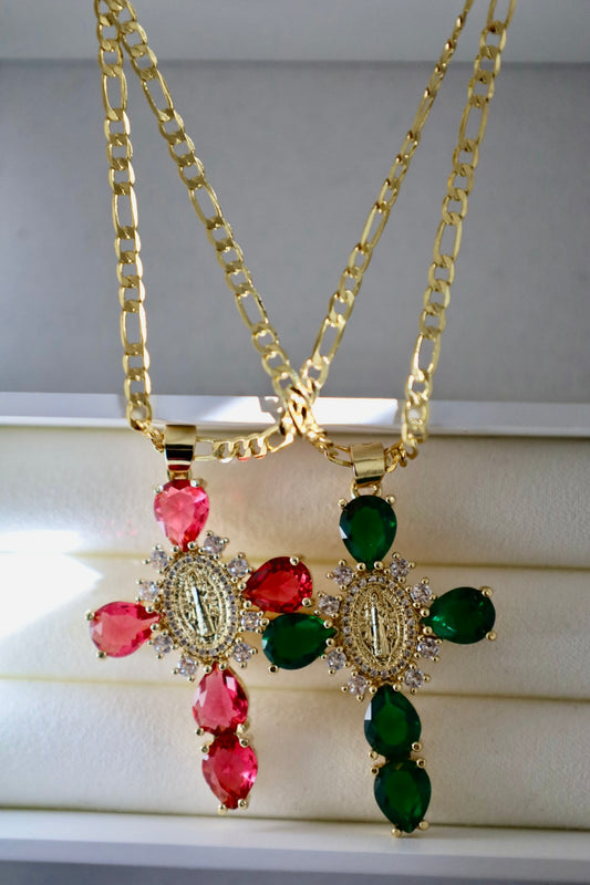 San Benito Cross Necklace