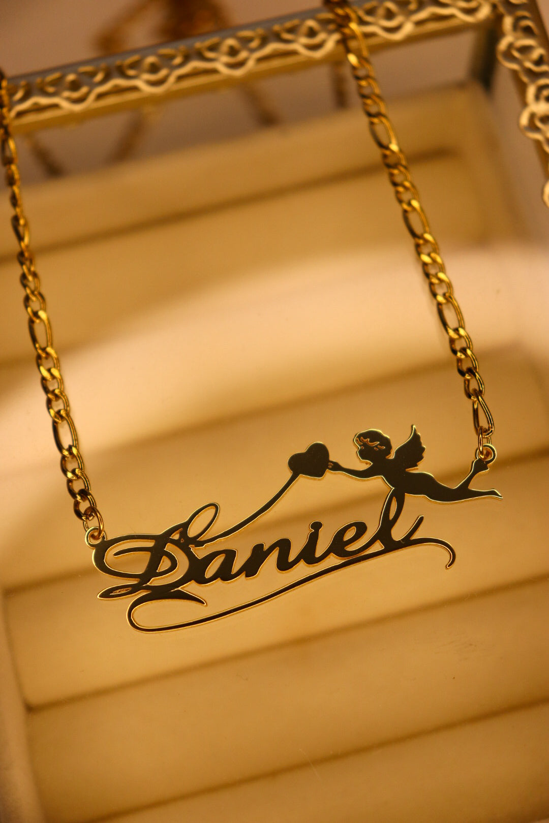 Cupid Custom Name Necklace