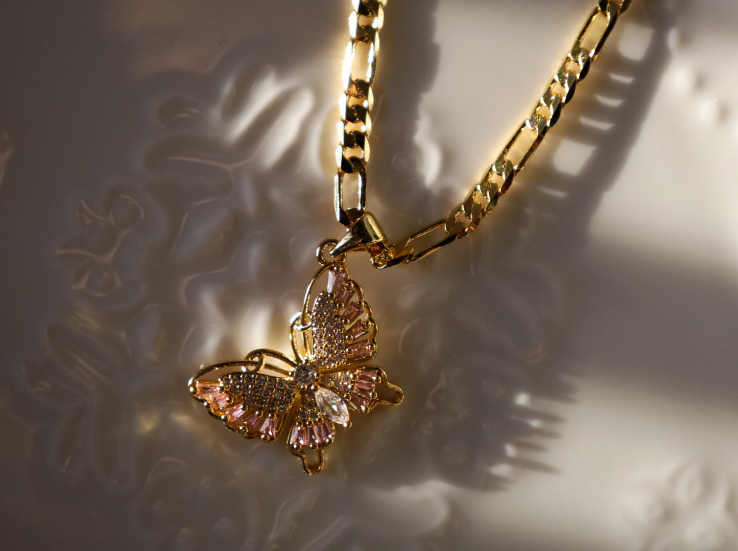 Chloe butterfly necklace