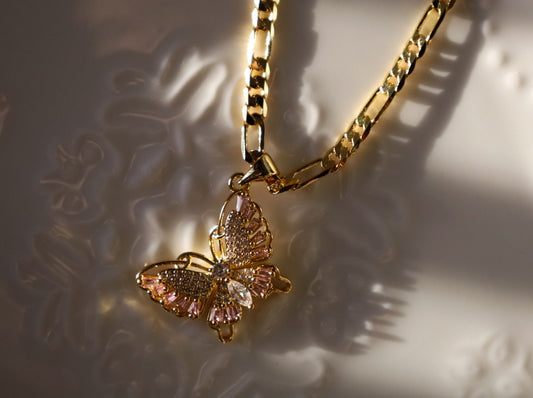 Chloe butterfly necklace