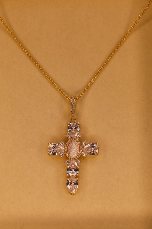 Celestial Cross Necklace