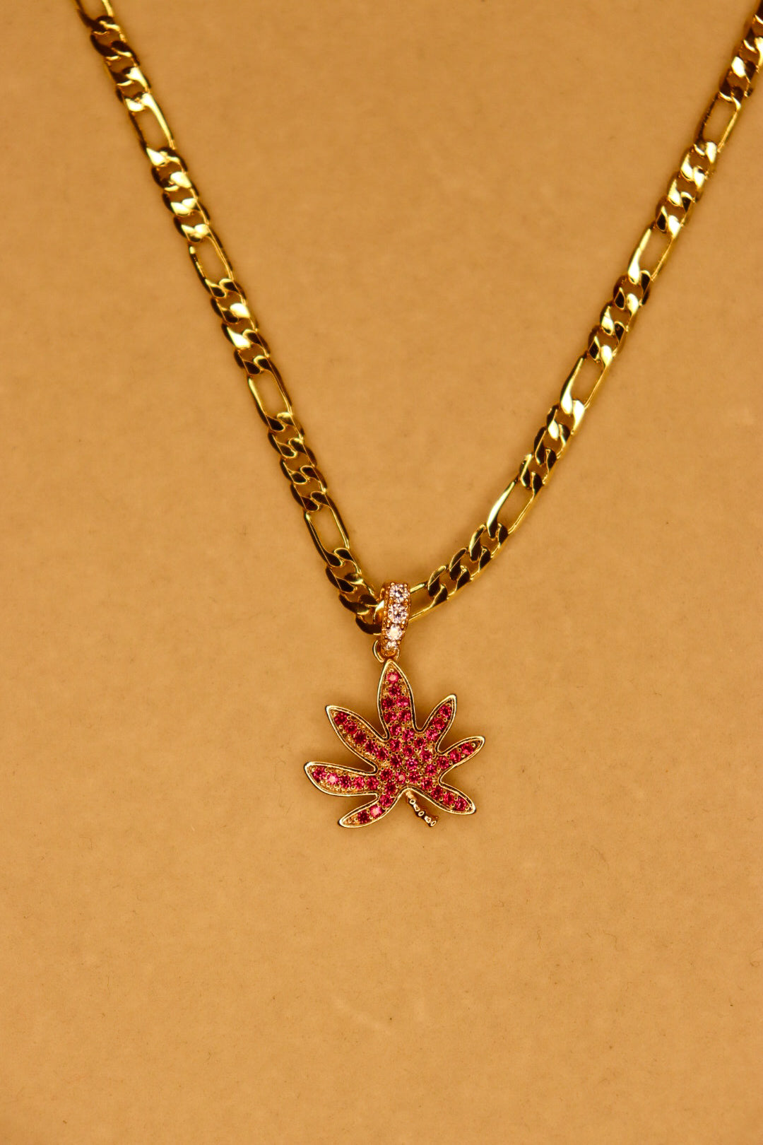 Sparkling Weed Necklace
