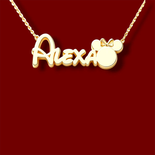 Magical Mouse Name Necklace
